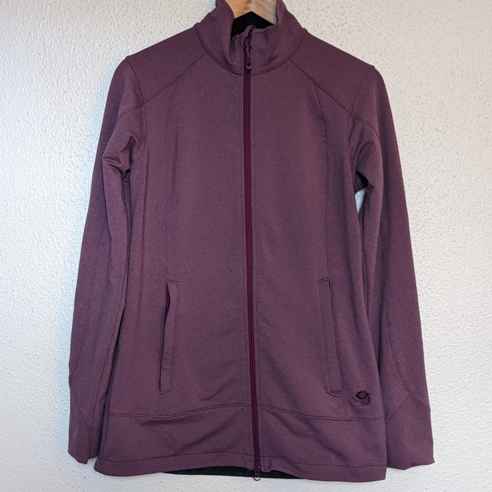 Mountain Hardware purple full zip lightweight jacket size M